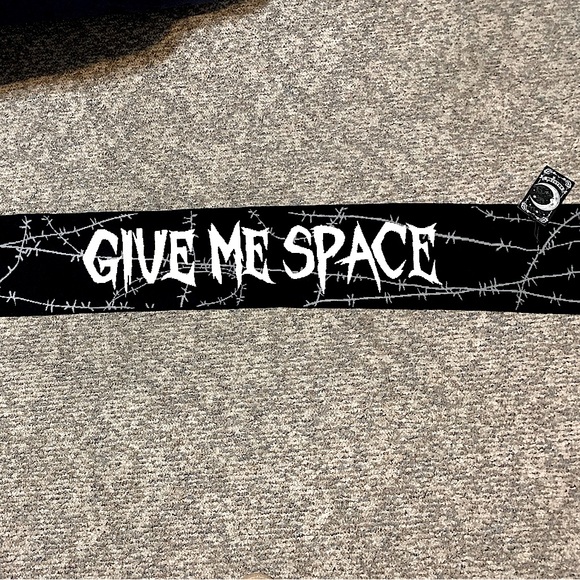 NWT Killstar knit Give Me Space winter scarf🧣 - Picture 11 of 13